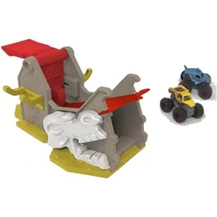 Monster Jam Mini 1:87 Launchers Playset, mit 2 Mini Monster Jam Trucks und verstellbarer Rampe – Bild 10