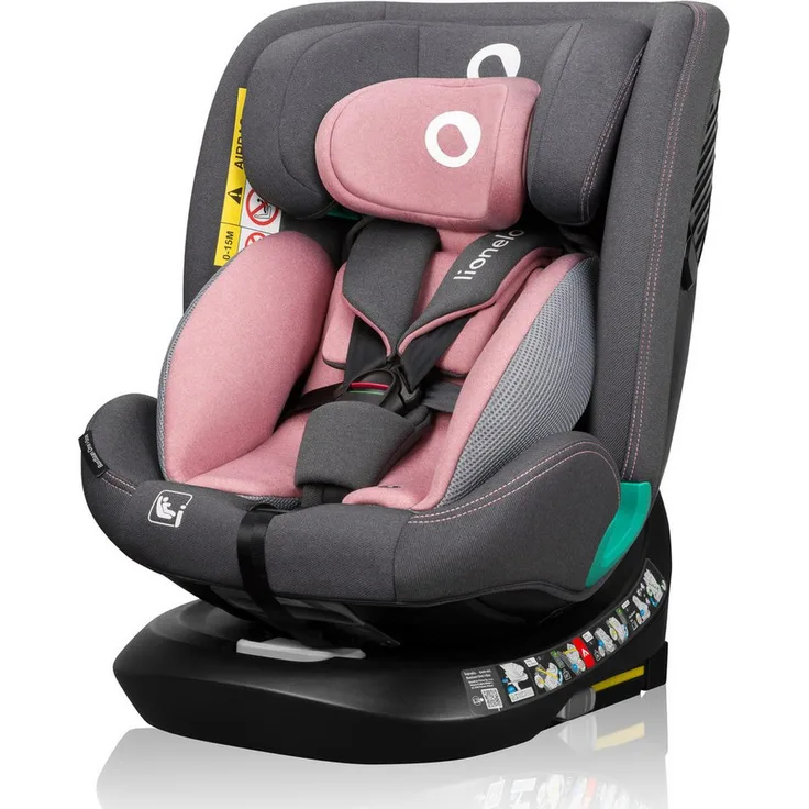 lionelo Autokindersitz BASTIAAN ONE i-SIZE, 4-in-1, 360 Grad, 0-36kg, grau