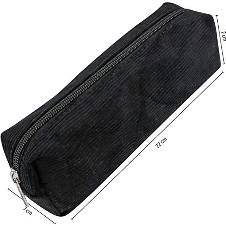 Online Pen Federmäppchen Schlampermäppchen, große Federtasche für Stifte, Vielfältige Designs, Kinder, Teenager, blau – Bild 3