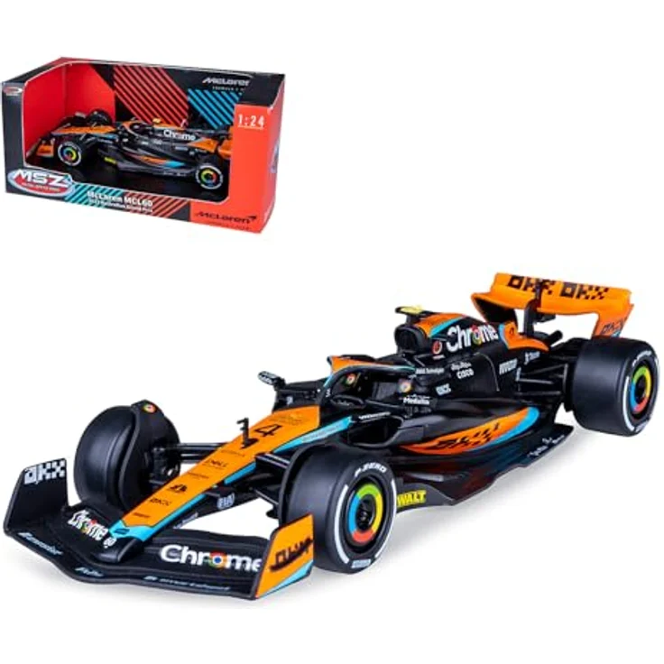 Schwarz Kitchen McLaren MCL60 2023 Diecast Modellfahrzeug 1:24, schwarz – Bild 1