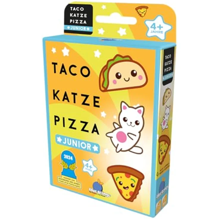 Blue Orange, Taco Katze Pizza Junior, Kinderspiel, Kartenspiel, 2-6 Spieler, Ab 4+ Jahren, 5 Minuten, Deutsch – Bild 3