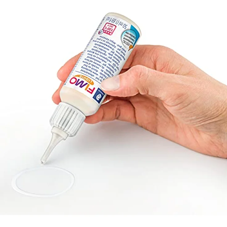 FIMO FIMO Modelliermasse liquid 8051 Flüssig-Gel, 50 ml - Ofenhärtendes Flüssig-Gel für vielfältige Anwendungsmöglichkeiten – Bild 5
