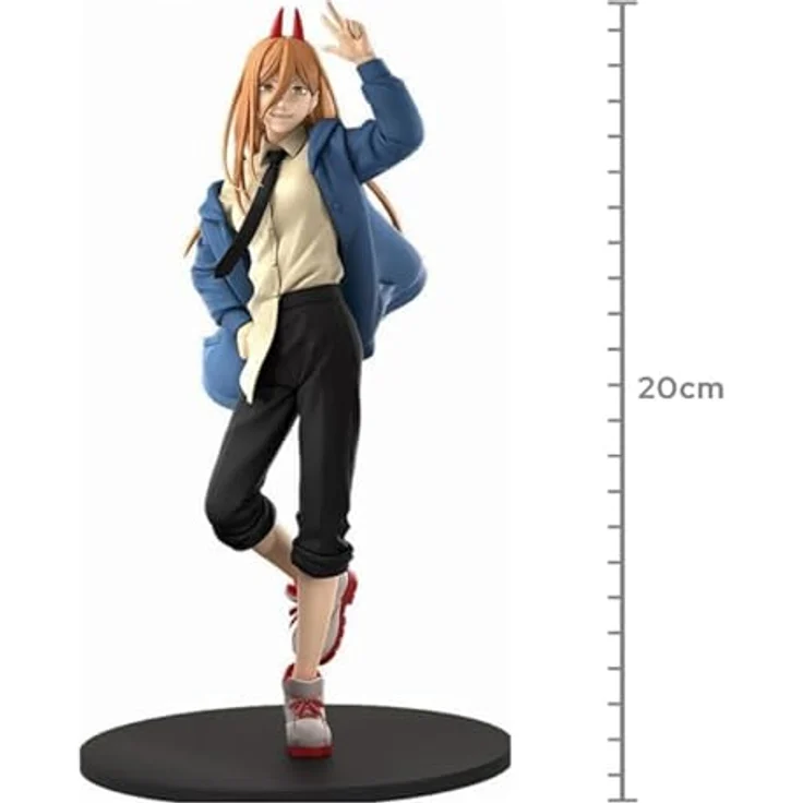 Max Factory Kettensägenmann Power Figur PLAMAX 20 cm, Montage und Lackierung erforderlich, schwarz – Bild 3