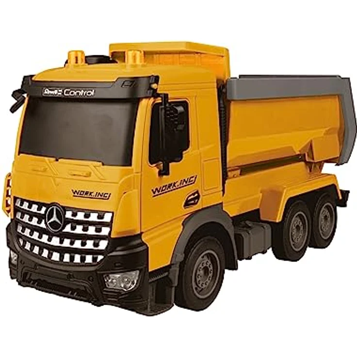 Revell Control 24678 Truck Mercedes-Benz Arocs My Little Dumper RC, Weiß - Ferngesteuertes Baufahrzeug für Kinder ab 4 Jahren – Bild 4