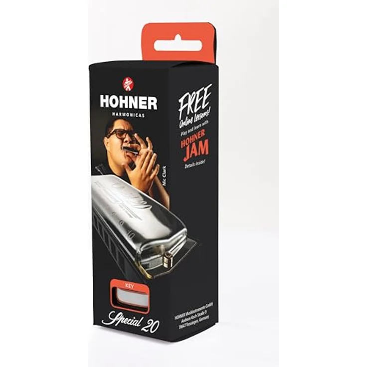 Hohner Special 20 Progressive C, diatonische Mundharmonika in C-Dur, 1 Stück – Bild 5