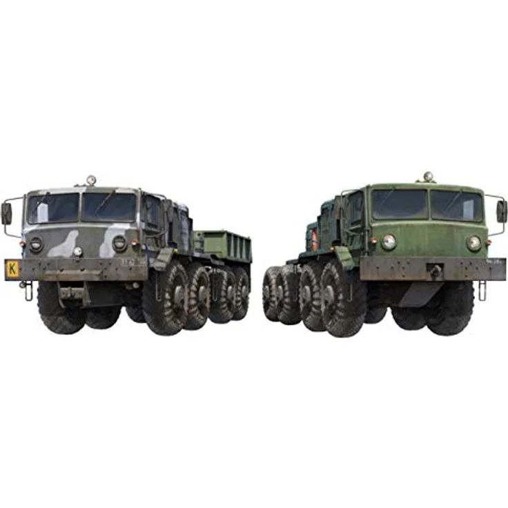 Takom Russian Army Tractors KZKT-537L & MAZ537, Modellbausatz mit präzisen Nachbildungen und flexibler Gestaltungsmöglichkeiten – Bild 1