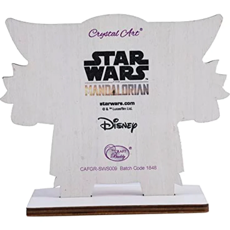 CRYSTAL ART Grogu Star Wars Diamantfiguren-Set mit bunten Strasssteinen – Bild 3