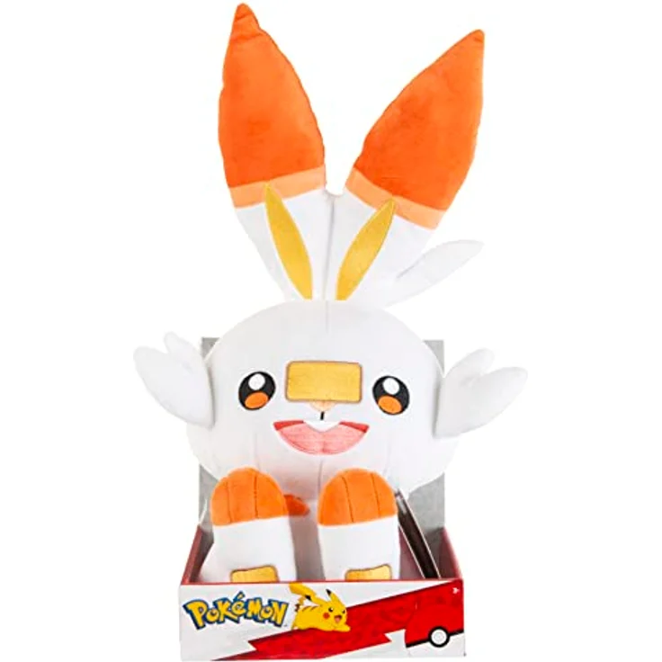 Pokémon Kuscheltier Hopplo 30 cm, Plüsch – Bild 3