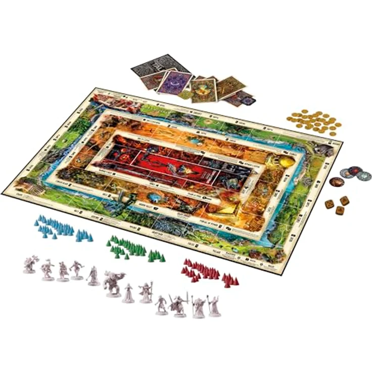 Hasbro Gaming Talisman: The Magical Quest Game, Brettspiel für 2-6 Spieler ab 12 Jahren mit 12 Charakteren und umfangreichen Abenteuerkarten – Bild 19
