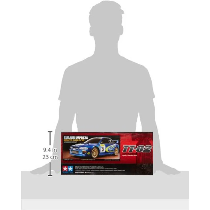 Tamiya 58631 1:10 RC Subaru Impreza MC 99 TT-02 300058631 – Bild 3