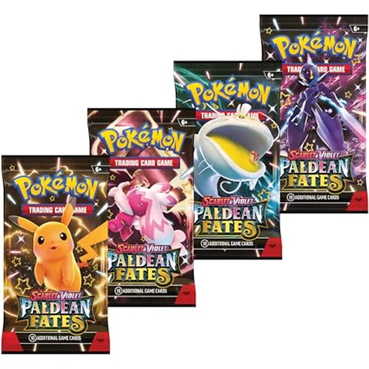 The Pokemon Company Pokémon Scarlet & Violet Paldean Fates Booster Bundle - EN, Sammelkarten aus Pappe ab 6 Jahren – Bild 4