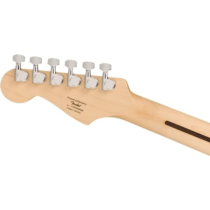 Fender Squier Sonic Stratocaster Pack, E-Gitarre aus Pappel, versatil in Schwarz mit Frontman 10G Verstärker und Zubehör – Bild 8