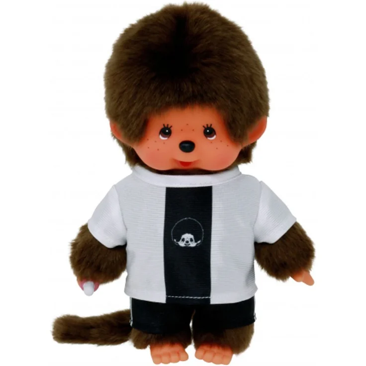 Monchhichi Plüschfigur Junge im Fußball-Trikot 20 cm EM-Fußball Edition – Bild 1