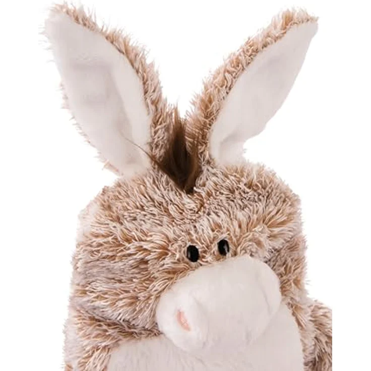 Nici Wärmflasche Esel, 350 ml 2in1 - Kuscheltier & Wärmflasche mit flauschigem Design – Bild 3