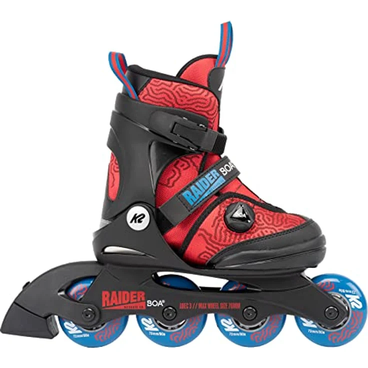 K2 Skates Jungen Inline Skates RAIDER BOA, red - blue, 30G0185.1.1.L - Preisvergleich – Bild 2