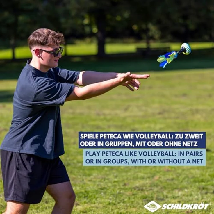 Schildkroet Fun Sports Neopren Peteka Handfederball orange-blau-gr?n – Bild 6