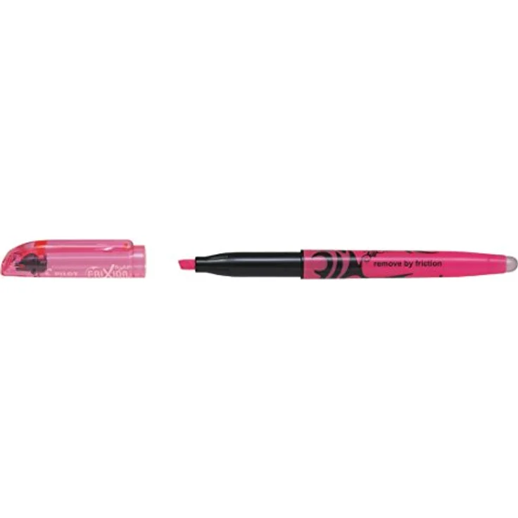Pilot Frixion Textmarker 4er Packung, radierbar, grün, pink und 2x gelb - Maximierte Qualität, Fehlerhafte Markierung einfach wegreiben! – Bild 2