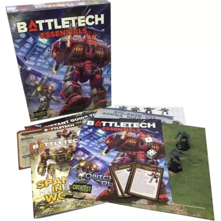 Catalyst Game Labs BattleTech Essentials - Miniaturen-Spiel - ENG Edition für strategische Gefechte – Bild 2
