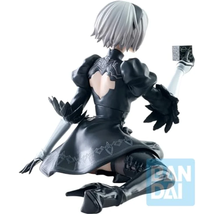 Ichibansho Figur - NieR: Automata - 2B (für die Herrlichkeit der Menschheit), Sammlerstatue, 10cm groß, offiziell lizenziert von Bandai Namco – Bild 5