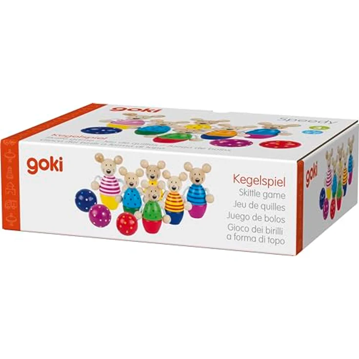 Goki 56943 - Kegelspiel - Speedy – Bild 4
