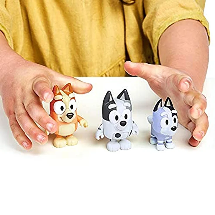Heroes of Goo Jit Zu „Cousinen“: Figuren (6,3 cm) mit beweglichen Gelenken, 3er-Pack – Bingo, Muffin und Socks – Bild 4