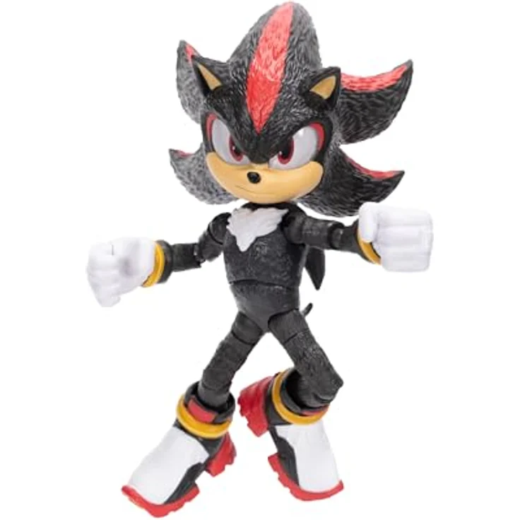 Sonic The Hedgehog Sonic 3 Movie 12,7 cm Actionfigur Shadow, hohe Qualität, ideales Geschenk für Spiel und Phantasie – Bild 2