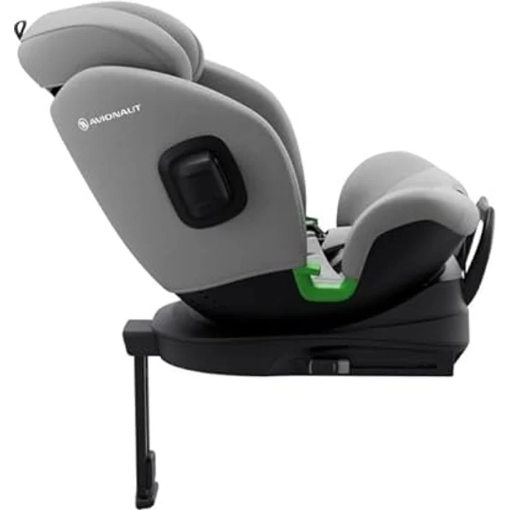 Avionaut Stardust Reboard Kindersitz, drehbar und anpassbar von 40-150 cm, grau – Bild 5