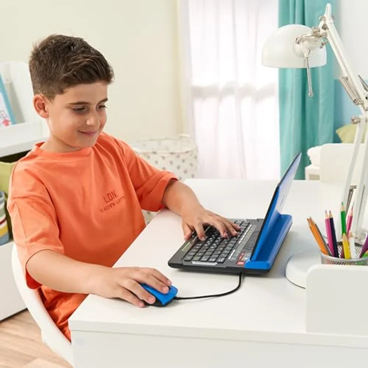 Vtech® Explorer Laptop Pro, Lerncomputer mit 164 Lernspielen, inkl. kabelgebundener Maus, für Kinder ab 6 Jahren – Bild 5