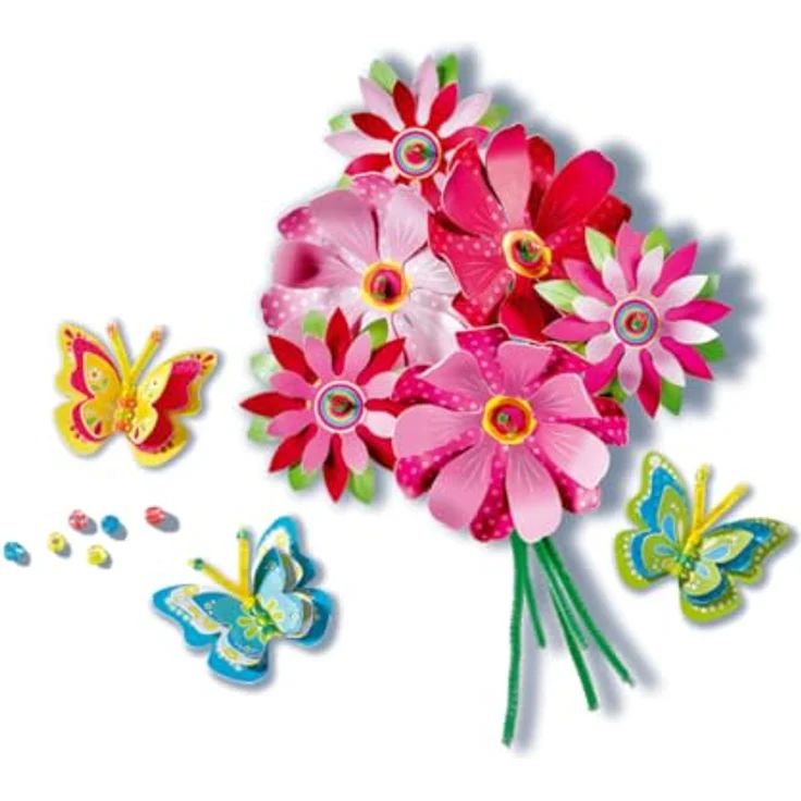 Ravensburger 23678 BeCreative Paper Art Flowers & Butterflies, DIY für Kinder ab 6 Jahren - Preisvergleich – Bild 6