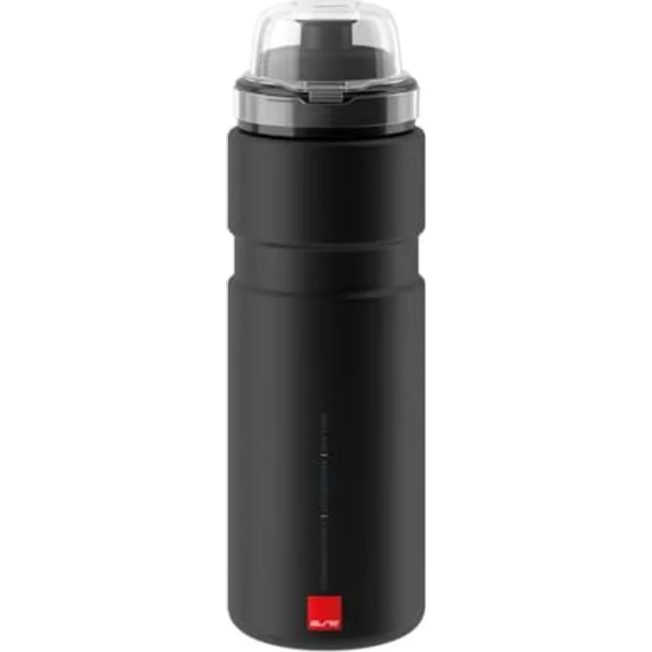 Trinkflasche Elite Syssa Race 750ml, schwarz matt, Edelstahl – Bild 3