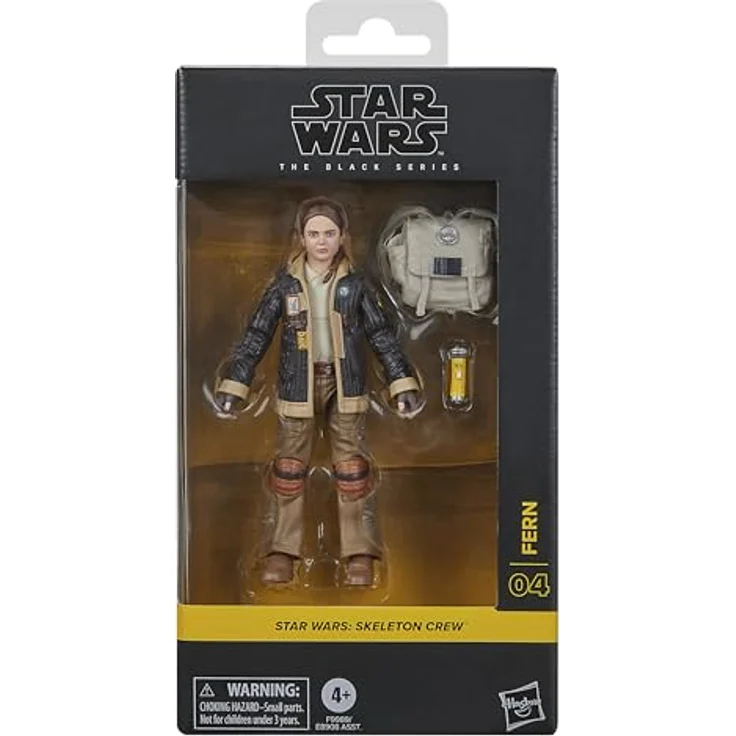 Star Wars The Black Series Fern, Skeleton Crew Action-Figur mit Rucksack und Taschenlampe, 15 cm – Bild 2