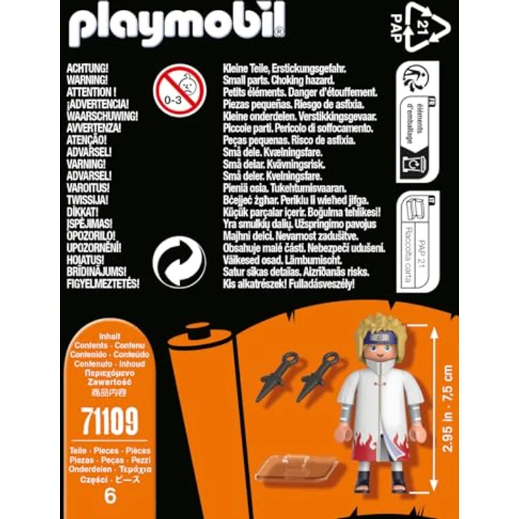PLAYMOBIL Naruto Shippuden - Minato Konstruktionsspielzeug – Bild 5