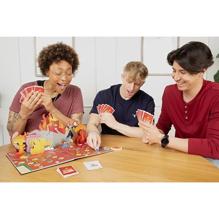 Exploding Kittens Exploding Kittens: Das Brettspiel, interaktives Partyspiel für 2-6 Spieler, ab 7 Jahren, 20 Minuten, Deutsch – Bild 5