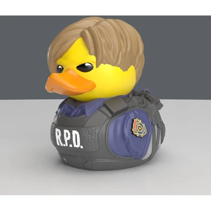 Numskull Resident Evil Tubbz Mini PVC Figur Leon S. Kennedy, 5 cm Sammelfigur in bedruckter Box – Bild 3