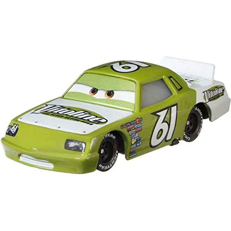 Disney Cars James Cleanair GBY04, Die-Cast Spielzeug-Rennwagen im Maßstab 1:55 aus Metall – Bild 1