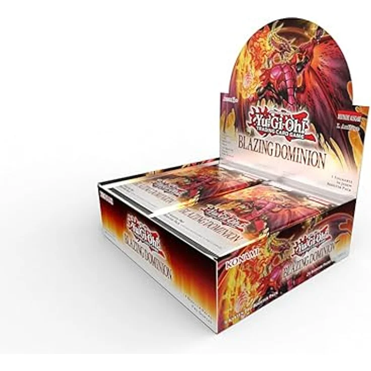 Yu-Gi-Oh! Blazing Dominion Display (24), Sammelkarten mit 10 Secret Rares, 14 Ultra Rares und 26 Super Rares, Deutsche Version – Bild 2