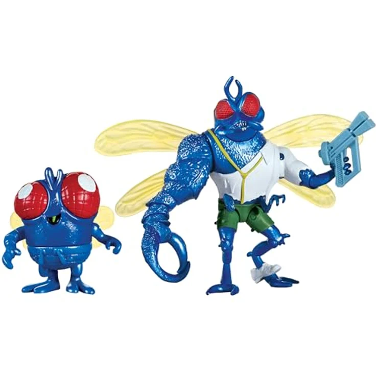 TEENAGE MUTANT NINJA Turtles - Super Flies (Fly Guy & Kleine Fliege) Sammelfigur, mini-mutant mit enormer Macht – Bild 4