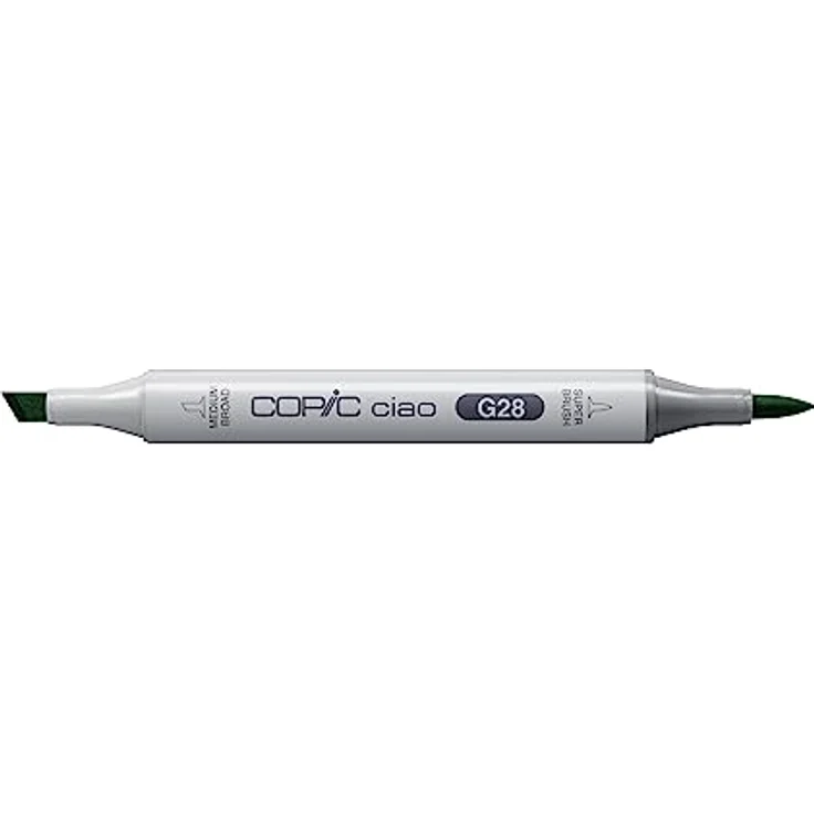 Copic Ciao Marker Typ G - 28, Ocean Green, dualer Layoutmarker mit mittelbreiter und Brush-Spitze – Bild 2