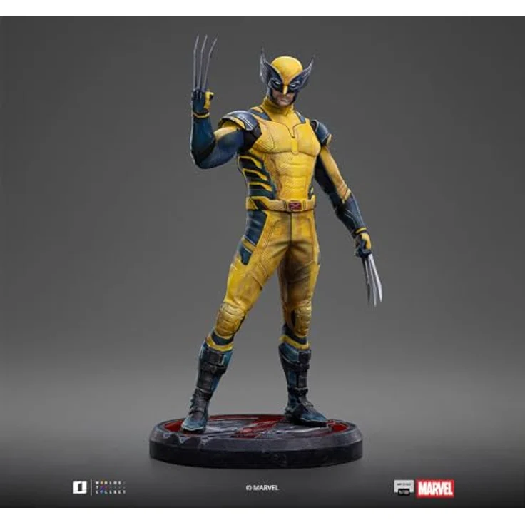 Iron Studios Deadpool 3 Art Scale Statue 1/10, Wolverine & Headpool, 22 cm, offiziell lizenziert aus Resin – Bild 3