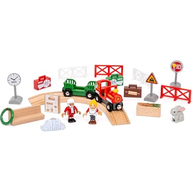BRIO World – 36100 Adventskalender 2024 | Kompatibel mit Eisenbahnsets, Weihnachtliche Überraschungen, ab 3 Jahren – Bild 2