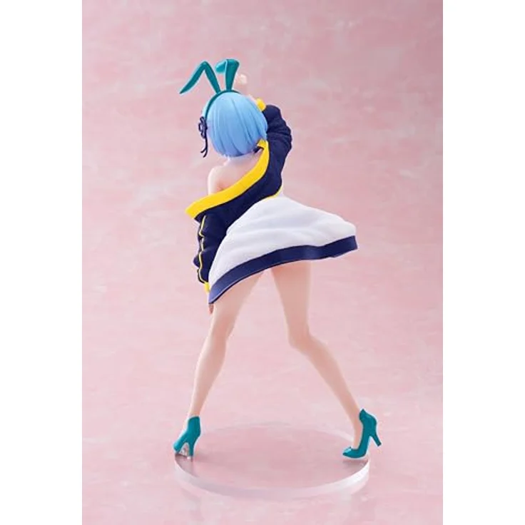 Taito Re:Zero Starting Life in Another World Coreful PVC Statue Rem (Jacket Bunny Ver.) Renewal, 18 cm, inkl. Standfuß, offizielles Lizenzprodukt – Bild 3