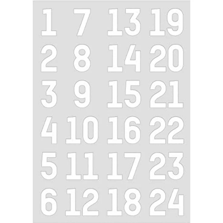 LIVAIA Adventskalender Tüten zum Befüllen, Papiertüten klein – Weihnachtliche Motive, DIY Set 2023 – Bild 5