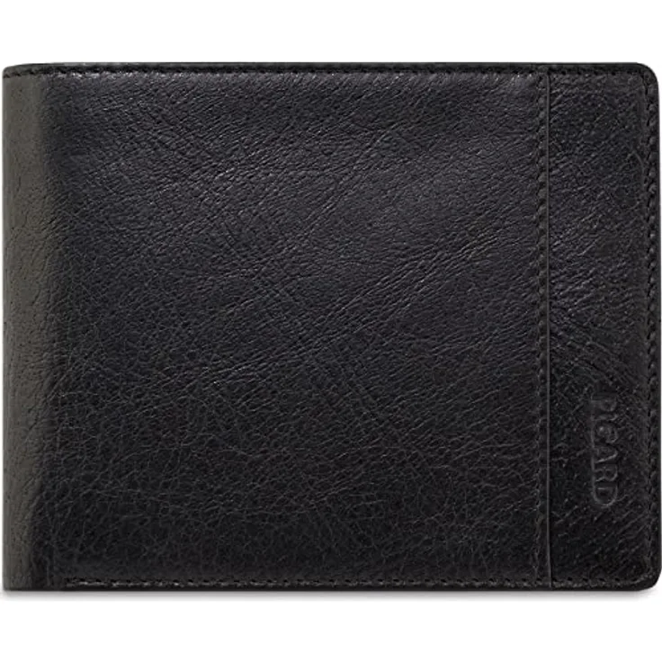 Picard Herren Buddy 1 Münzbörse, (Schwarz), 9.5x2x12 cm