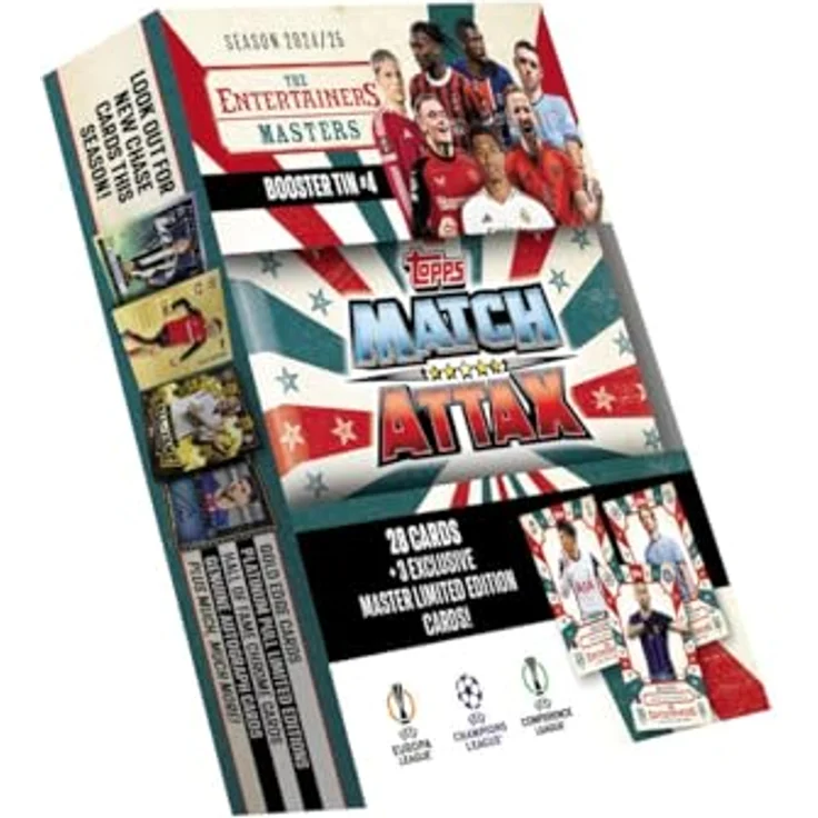 Topps 0 Cards, Booster Tin Magicians - Mini-Zinn-Matchkarten Attax Ucl 24-25 – Bild 4