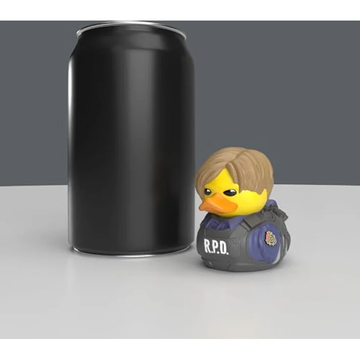 Numskull Resident Evil Tubbz Mini PVC Figur Leon S. Kennedy, 5 cm Sammelfigur in bedruckter Box – Bild 6