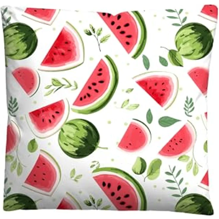 Castell Markenbettwäsche Baumwoll Renforce 0040798 Wassermelone 135x200 cm + 80x80 cm, rot – Bild 3