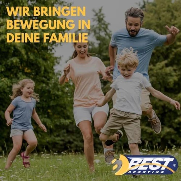 BEST SPORTING Torwand 280 x 187 cm mit 5 Schusslöchern, wetterfestes Outdoor-Trainingsgerät für Fußballtore 300 x 205 cm – Bild 5