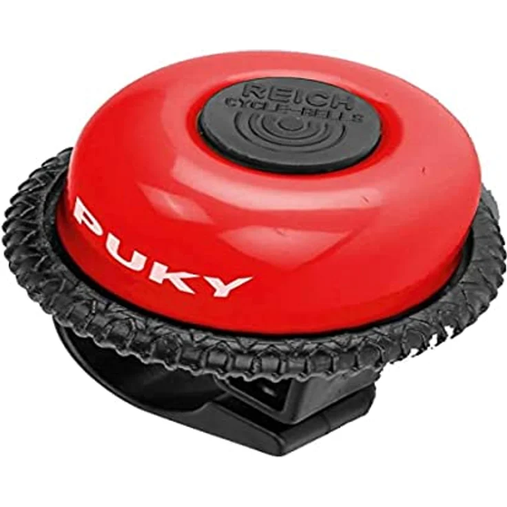 Puky 9843 G 18 Drehring-Glocke, Rot - Preisvergleich – Bild 2