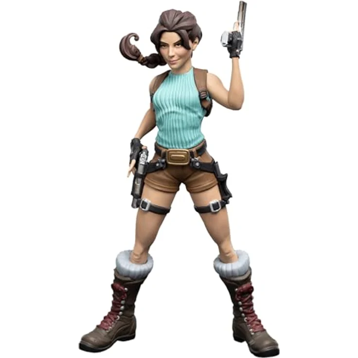Weta Workshop Mini Epics Tomb Raider Figurine Lara Croft, 17 cm, offiziell lizenziert aus Vinyl in Geschenkbox – Bild 2