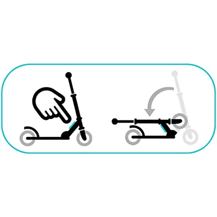 STAMP JK525145, Kinder Kickbike-Roller mit höhenverstellbarem Lenker, doppelter Federung und 145 mm Rädern, Unisex bis 100 kg – Bild 5